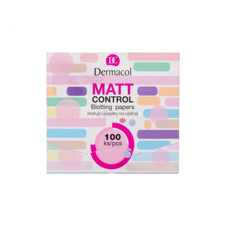 Dermacol Matt Control Čisticí ubrousky pro ženy 100 ks