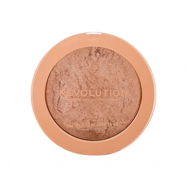 Makeup Revolution London Re-loaded Bronzer pro ženy 15 g Odstín Holiday Romance