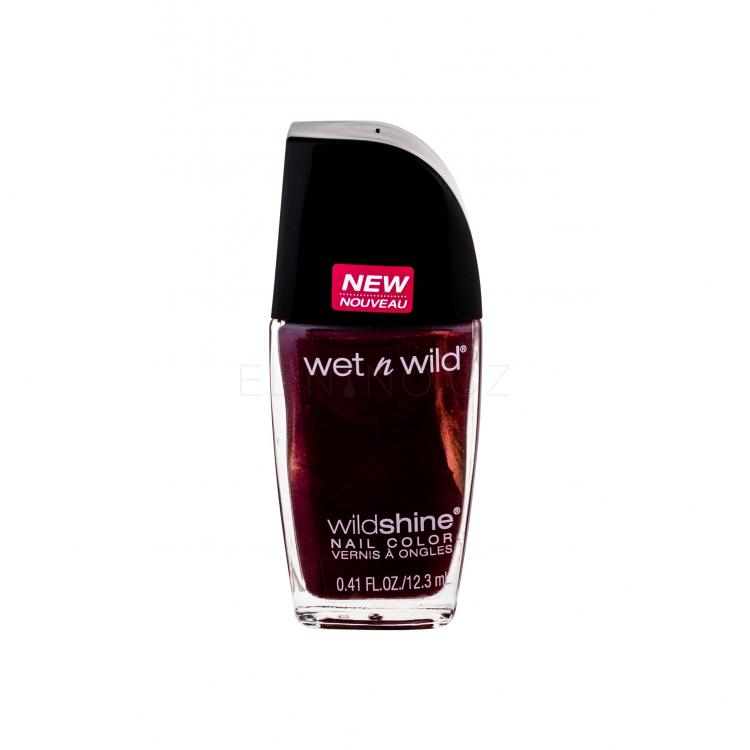 Wet n Wild Wildshine Lak na nehty pro ženy 12,3 ml Odstín E486C Burgundy Frost