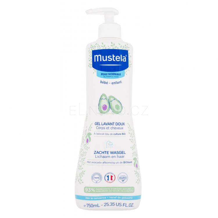 Mustela Bébé Cleansing Gel Sprchový gel pro děti 750 ml