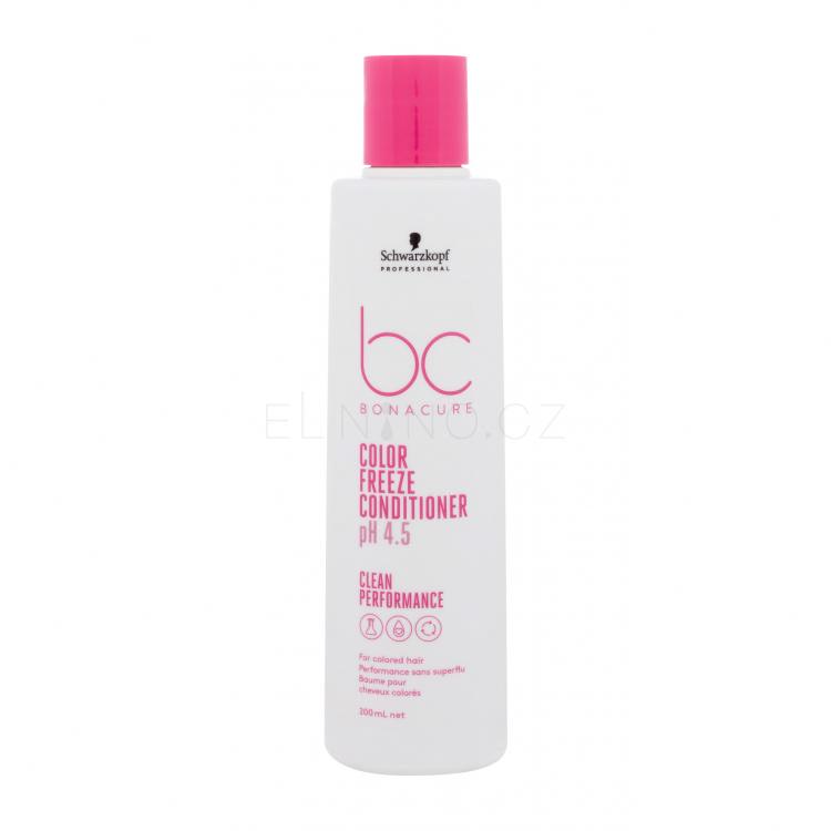 Schwarzkopf Professional BC Bonacure Color Freeze pH 4.5 Conditioner Kondicionér pro ženy 200 ml