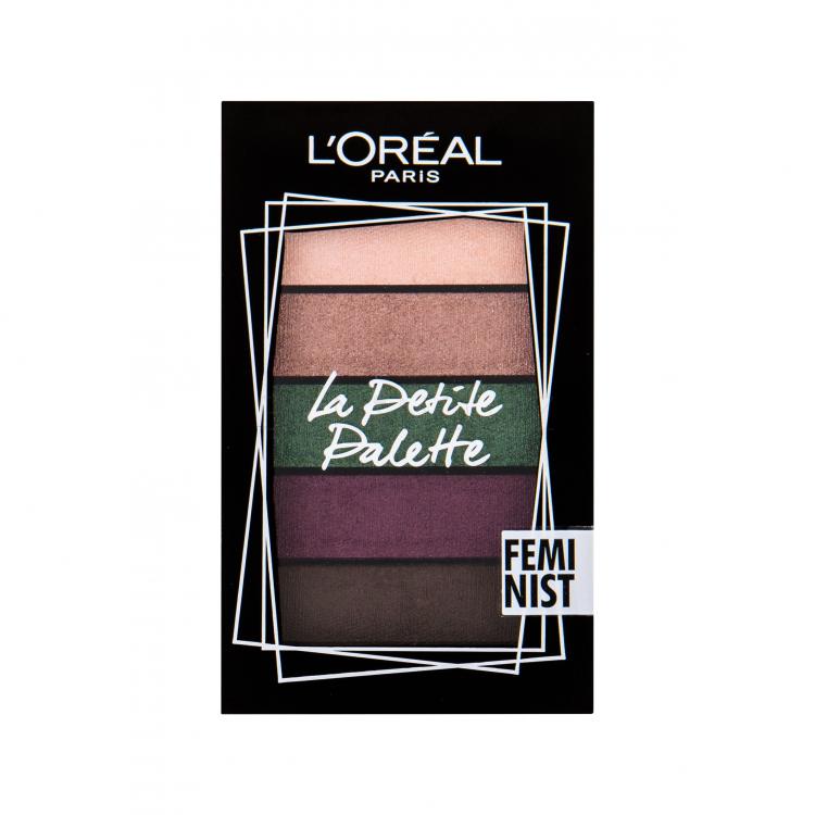 L&#039;Oréal Paris La Petite Palette Oční stín pro ženy 4 g Odstín Feminist