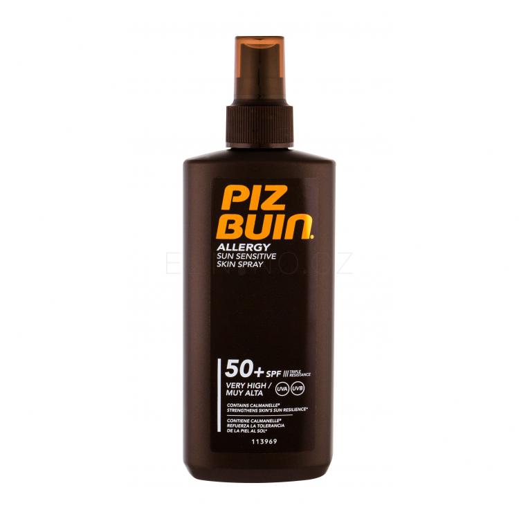PIZ BUIN Allergy Sun Sensitive Skin Spray SPF50+ Opalovací přípravek na tělo 200 ml