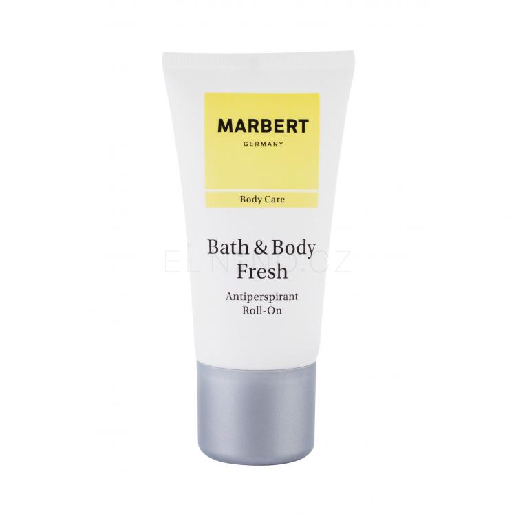 Marbert Bath &amp; Body Fresh Roll-on Antiperspirant pro ženy 50 ml