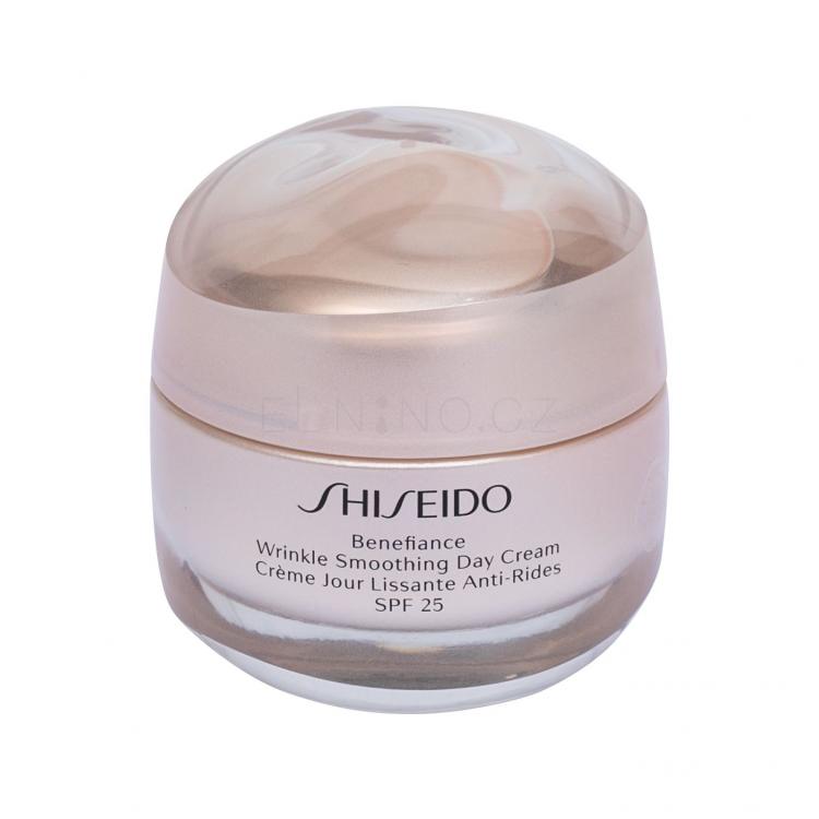 Shiseido Benefiance Wrinkle Smoothing SPF25 Denní pleťový krém pro ženy 50 ml