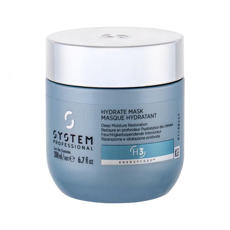 System Professional Hydrate H3 Maska na vlasy pro ženy 200 ml