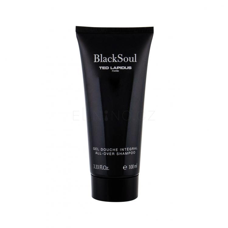 Ted Lapidus Black Soul Sprchový gel pro muže 100 ml