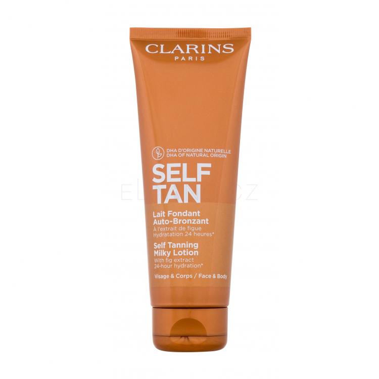 Clarins Self Tan Milky-Lotion Samoopalovací přípravek pro ženy 125 ml