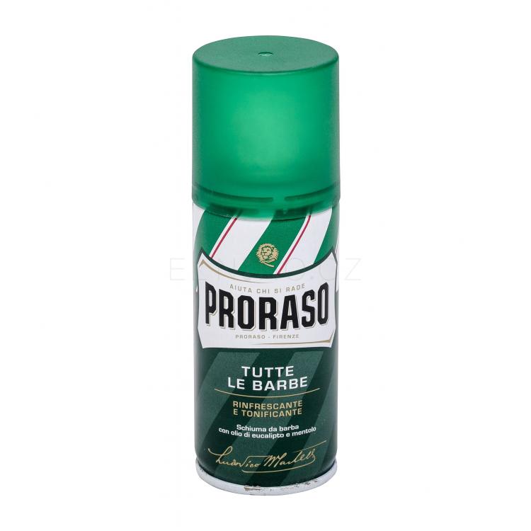 PRORASO Green Shaving Foam Pěna na holení pro muže 100 ml