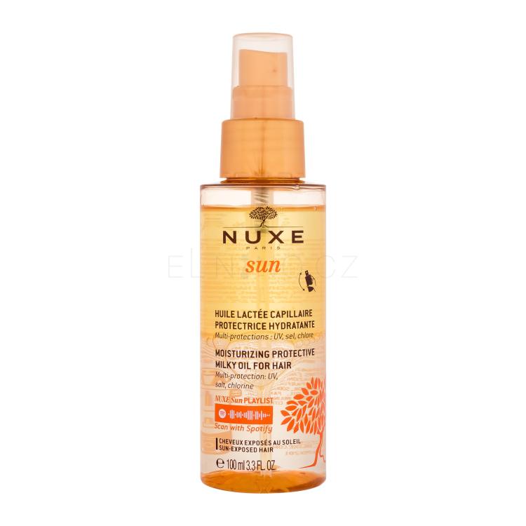 NUXE Sun Milky Oil Spray Olej na vlasy 100 ml