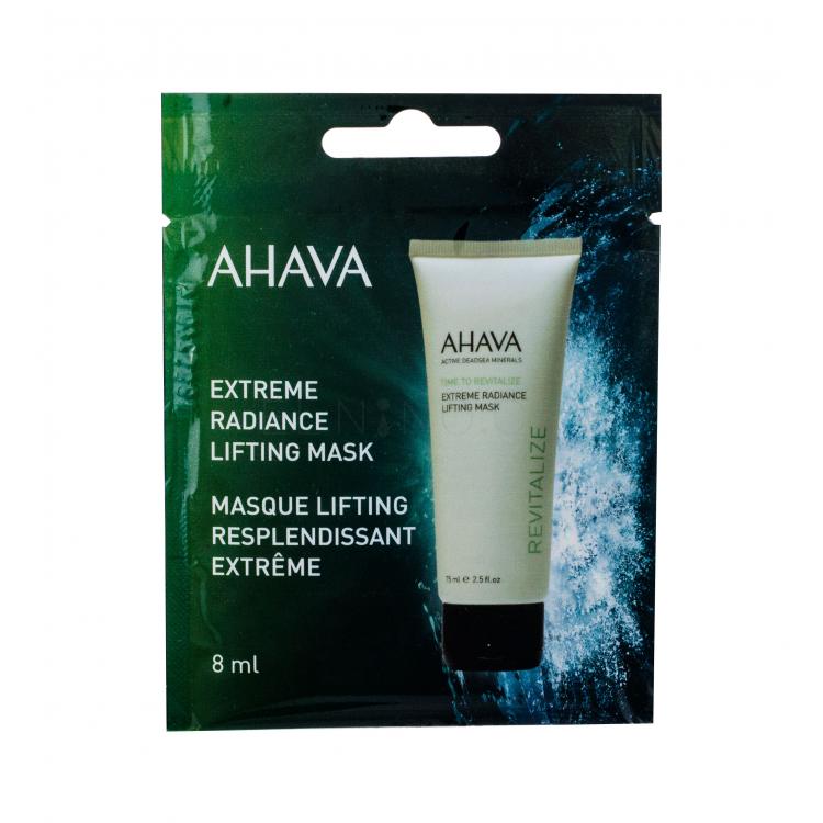 AHAVA Time To Revitalize Extreme Radiance Lifting Pleťová maska pro ženy 8 ml