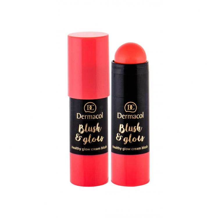Dermacol Blush &amp; Glow Tvářenka pro ženy 6,5 g Odstín 01