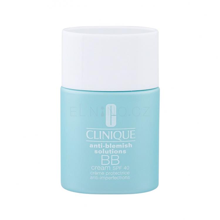 Clinique Anti-Blemish Solutions SPF40 BB krém pro ženy 30 ml Odstín Light tester
