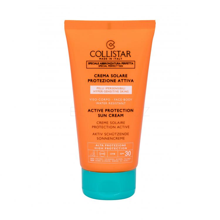Collistar Special Perfect Tan Active Protection Sun Cream SPF30 Opalovací přípravek na tělo 150 ml tester
