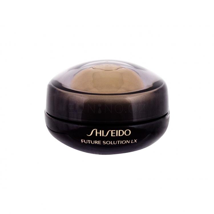 Shiseido Future Solution LX Eye And Lip Regenerating Cream Oční krém pro ženy 17 ml tester