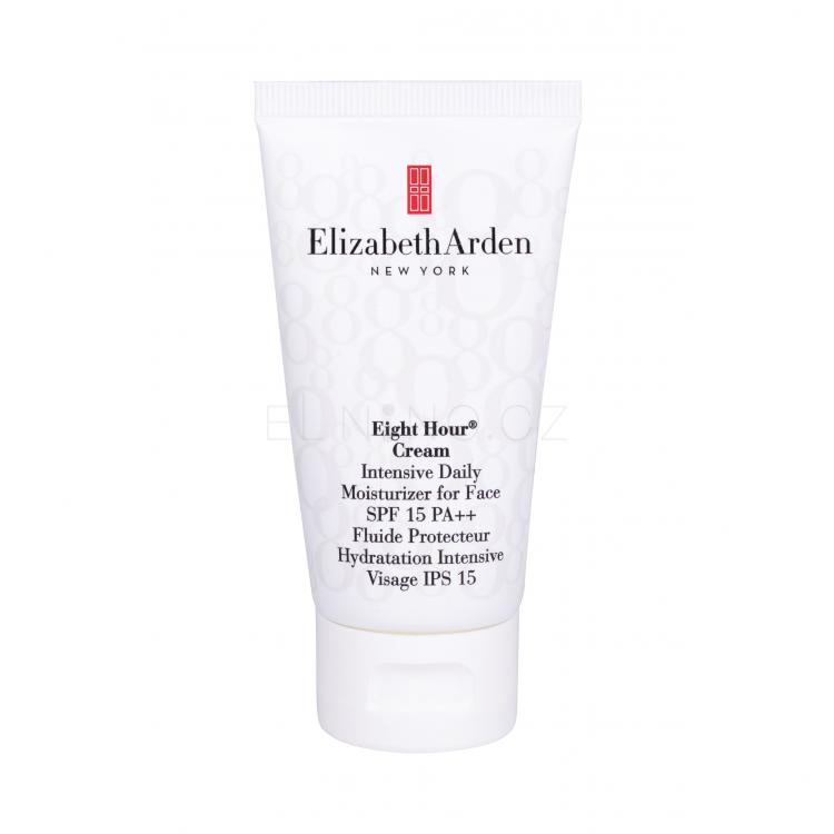 Elizabeth Arden Eight Hour Cream Intensive Daily Moisturizer SPF15 Denní pleťový krém pro ženy 50 ml tester
