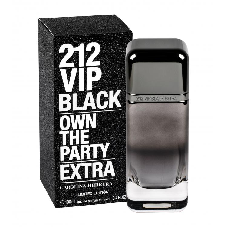Carolina Herrera 212 VIP Black Extra Parfémovaná voda pro muže 100 ml