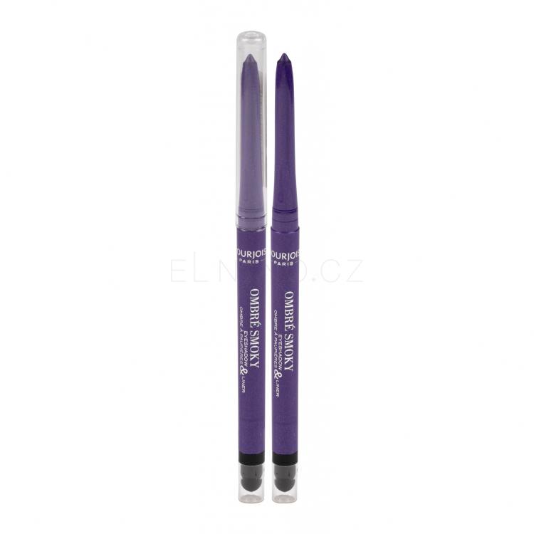 BOURJOIS Paris Ombré Smoky Eyeshadow &amp; Liner Tužka na oči pro ženy 0,28 g Odstín 003 Purple
