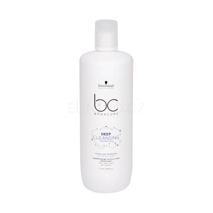 Schwarzkopf Professional BC Bonacure Deep Cleansing Foaming Face Wash Šampon pro ženy 1000 ml