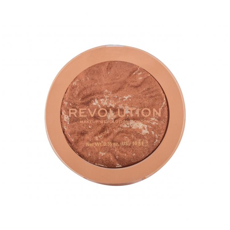 Makeup Revolution London Re-loaded Rozjasňovač pro ženy 10 g Odstín Time To Shine