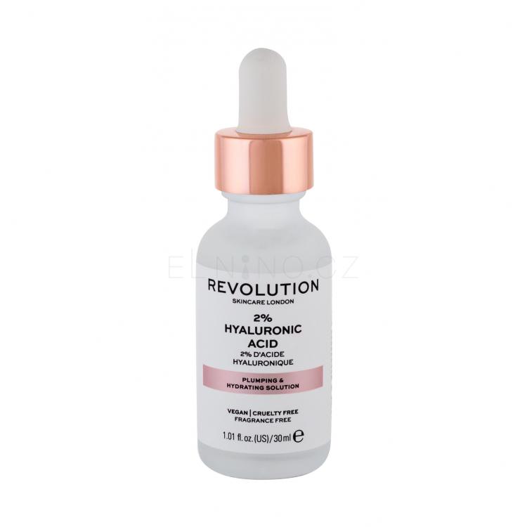 Revolution Skincare Skincare 2% Hyaluronic Acid Pleťové sérum pro ženy 30 ml