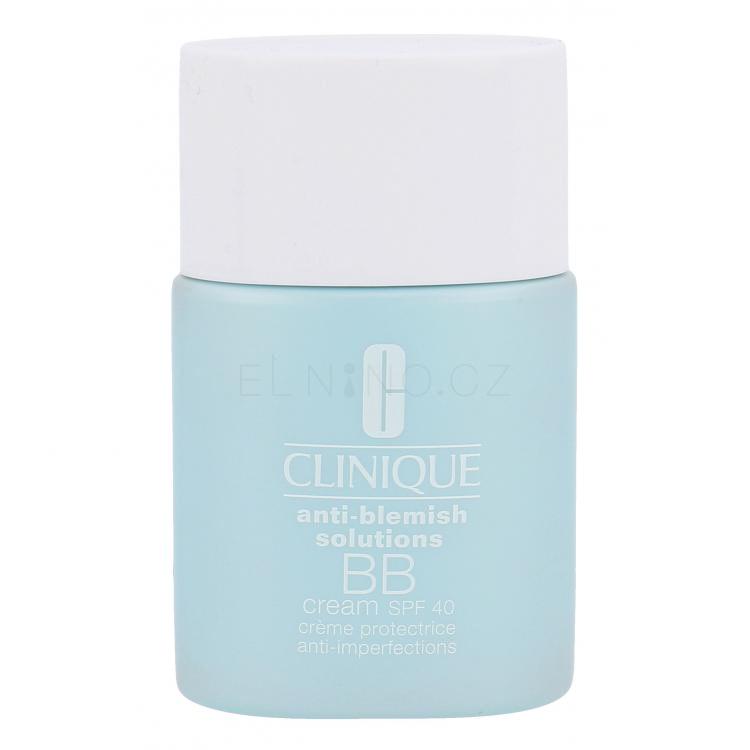 Clinique Anti-Blemish Solutions SPF40 BB krém pro ženy 30 ml Odstín Medium tester