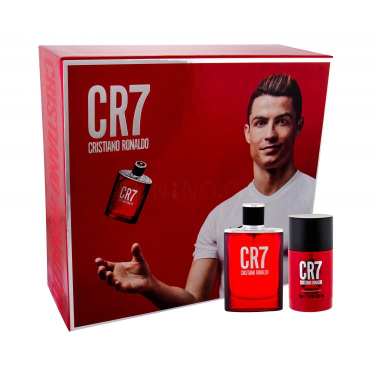 Cristiano Ronaldo CR7 Dárková kazeta toaletní voda 50 ml + deostick 75 g