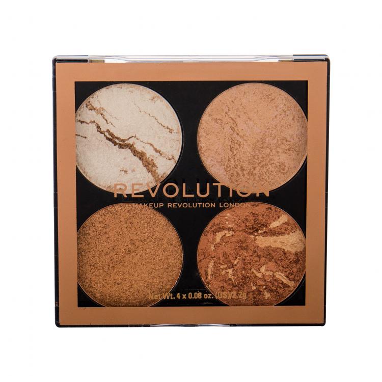 Makeup Revolution London Cheek Kit Rozjasňovač pro ženy 8,8 g Odstín Don´t Hold Back