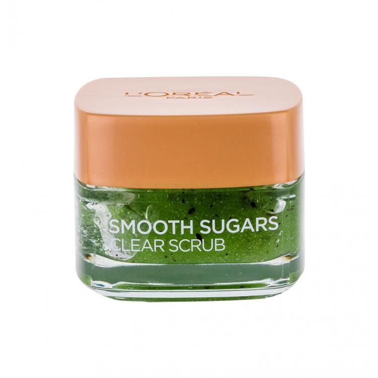L&#039;Oréal Paris Smooth Sugars Clear Peeling pro ženy 50 ml
