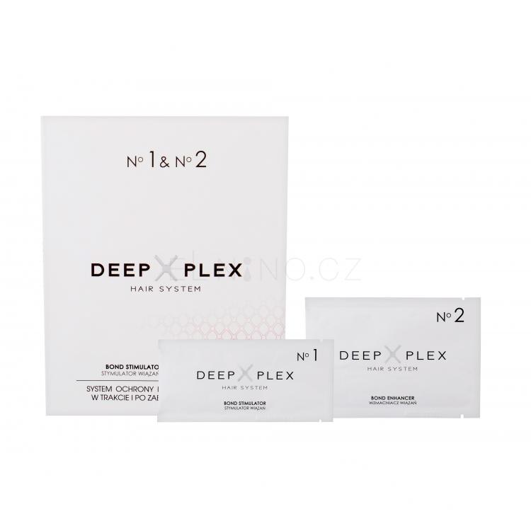 Stapiz Deep_Plex No. 1 &amp; No. 2 Dárková kazeta stimulátor Bond Stimulator No. 1 6 ml + posilovač vlasů Bond Enhancer No. 2 25 ml