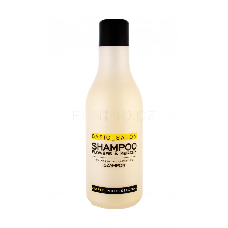 Stapiz Basic Salon Flowers &amp; Keratin Šampon pro ženy 1000 ml