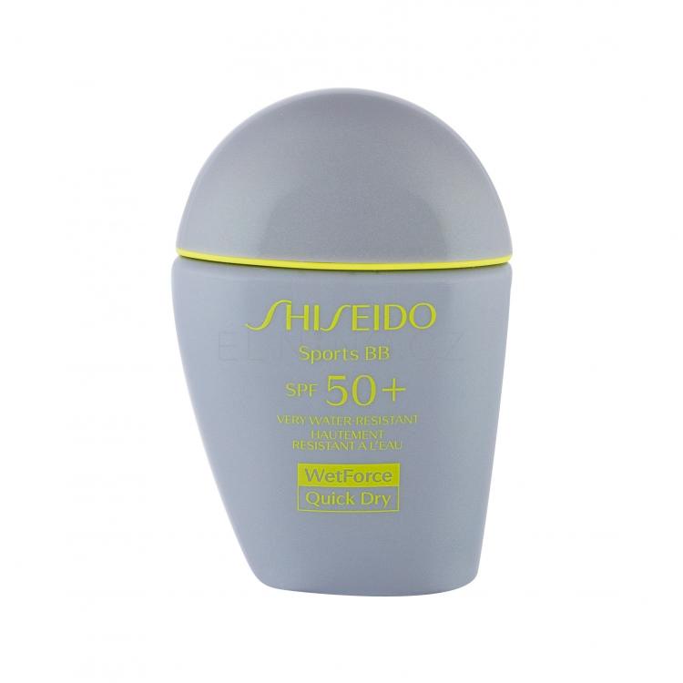 Shiseido Sports BB WetForce SPF50+ BB krém pro ženy 30 ml Odstín Medium Dark