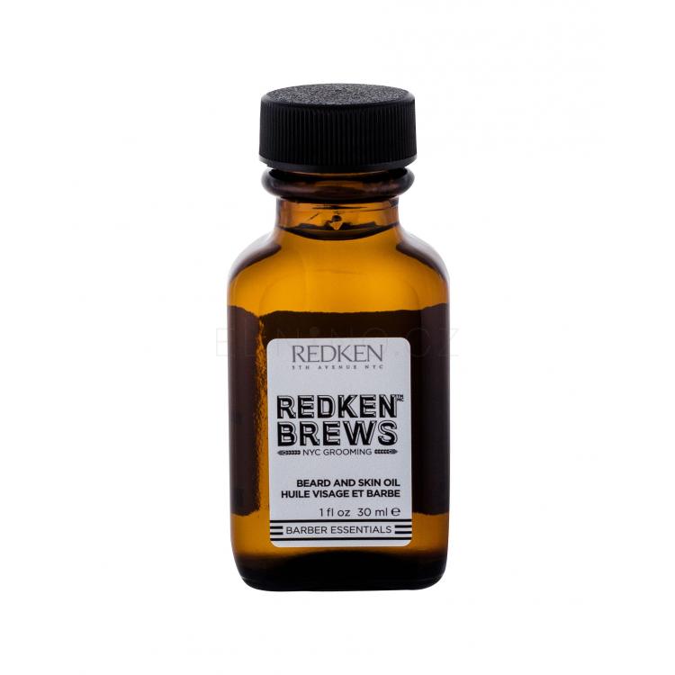 Redken Brews Beard and Skin Oil Olej na vousy pro muže 30 ml