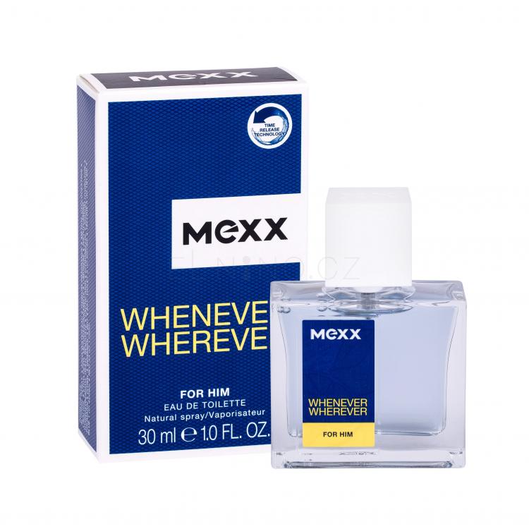 Mexx Whenever Wherever Toaletní voda pro muže 30 ml