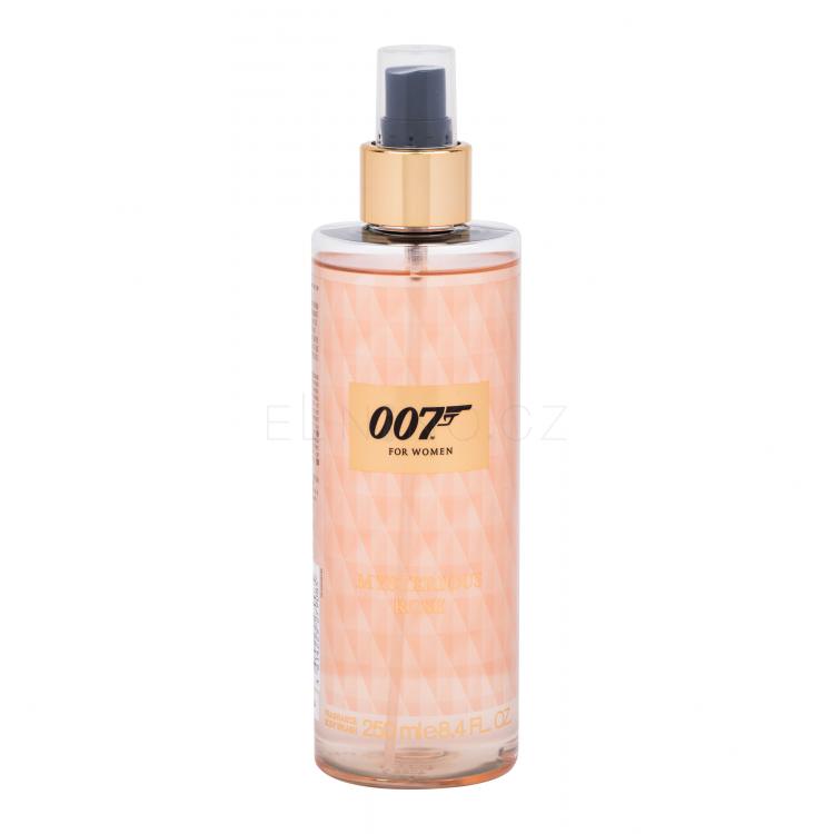 James Bond 007 James Bond 007 For Women Mysterious Rose Tělový sprej pro ženy 250 ml