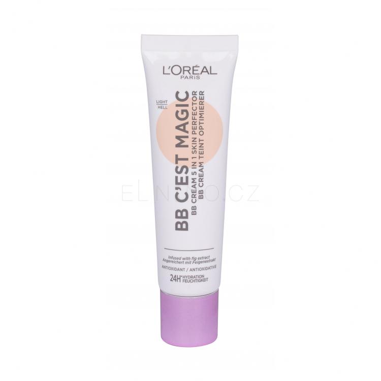L&#039;Oréal Paris Wake Up &amp; Glow BB C´Est Magic SPF20 BB krém pro ženy 30 ml Odstín Light