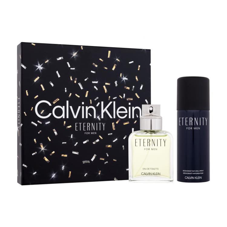 Calvin Klein Eternity Dárková kazeta toaletní voda 100 ml + deodorant 150 ml