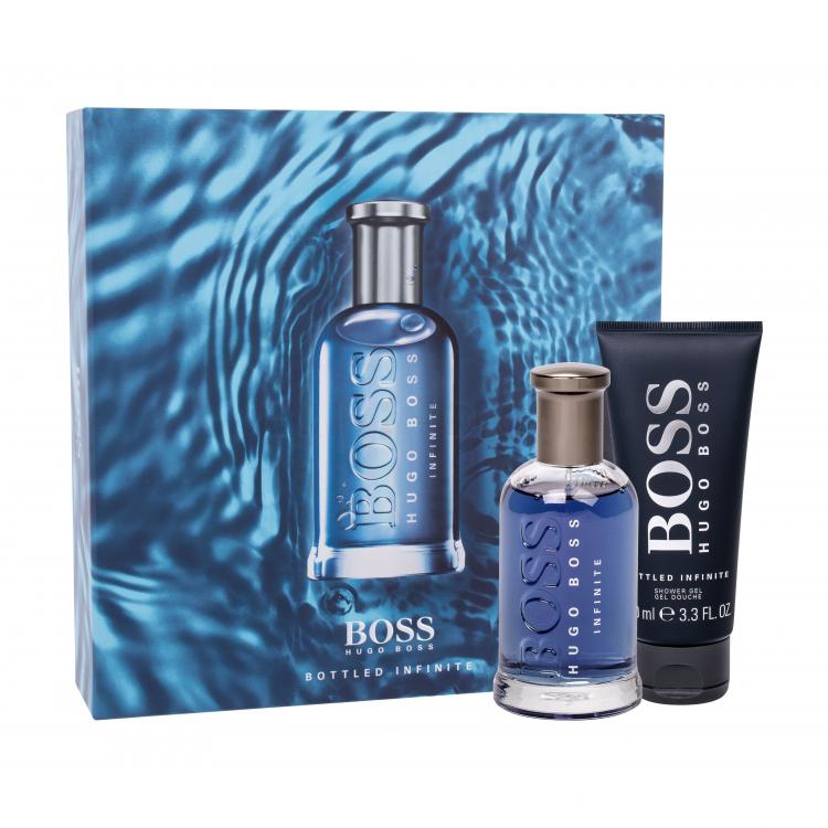 HUGO BOSS Boss Bottled Infinite Dárková kazeta parfémovaná voda 100 ml + sprchový gel 100 ml