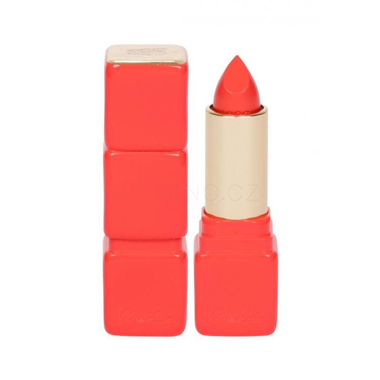 Guerlain KissKiss Creamy Shaping Lip Colour Rtěnka pro ženy 3,5 g Odstín 344 Sexy Coral