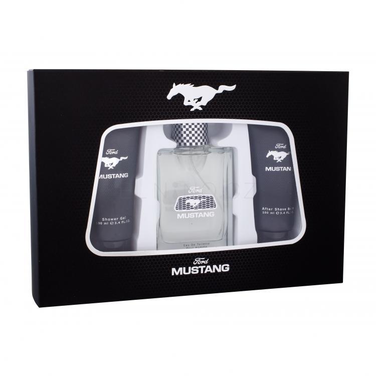 Ford Mustang Mustang Dárková kazeta toaletní voda 100 ml + sprchový gel 100 ml + balzám po holení 100 ml poškozená krabička