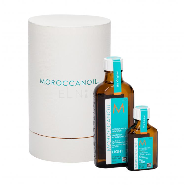 Moroccanoil Treatment Light Dárková kazeta olej na vlasy 100 ml + olej na vlasy 25 ml
