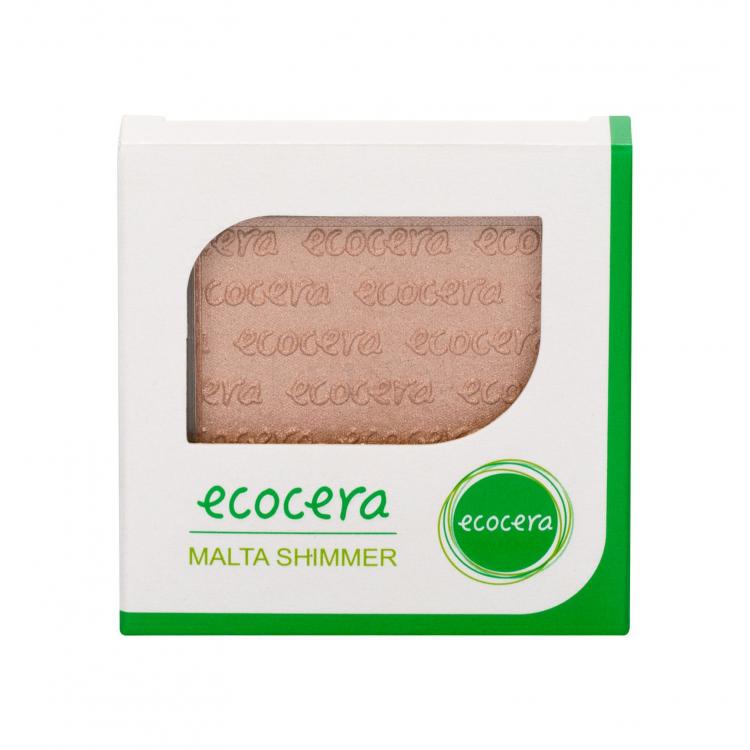 Ecocera Shimmer Rozjasňovač pro ženy 10 g Odstín Malta