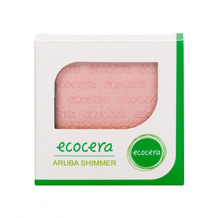 Ecocera Shimmer Rozjasňovač pro ženy 10 g Odstín Aruba