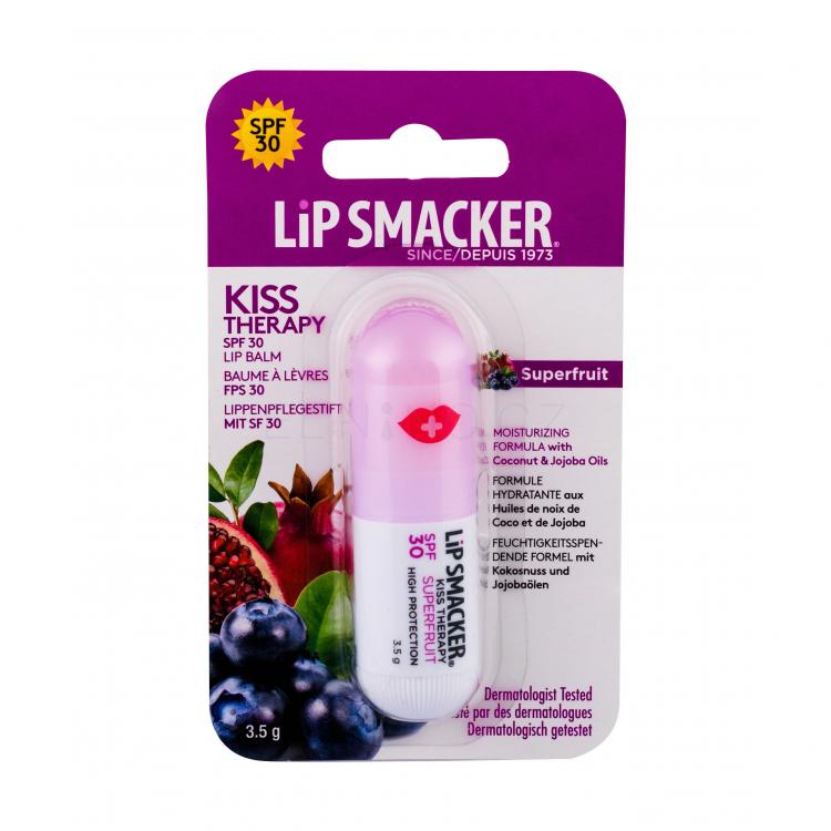 Lip Smacker Kiss Therapy SPF30 Balzám na rty pro ženy 3,5 g Odstín Superfruit