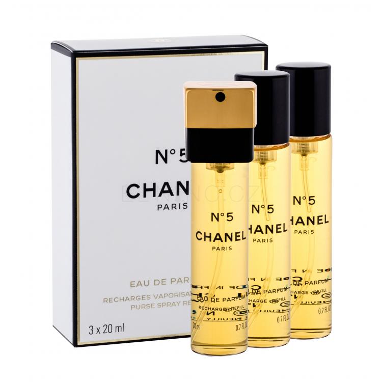 Chanel N°5 Parfémovaná voda pro ženy Náplň 3x20 ml
