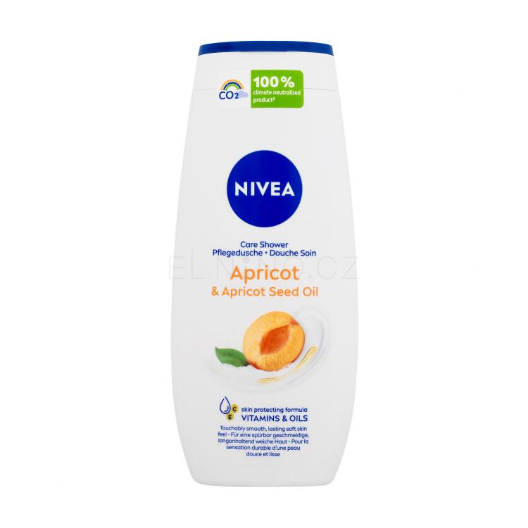 Nivea Apricot &amp; Apricot Seed Oil Sprchový gel pro ženy 250 ml