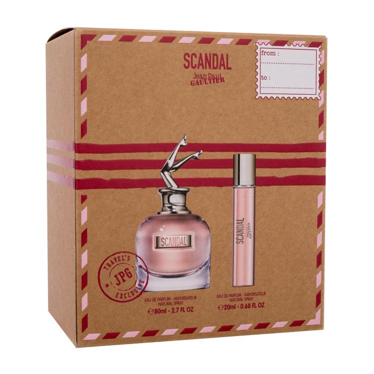 Jean Paul Gaultier Scandal Dárková kazeta parfémovaná voda 80 ml + parfémovaná voda 20 ml