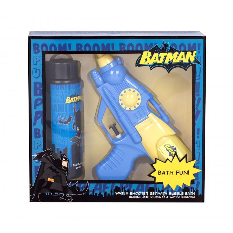 DC Comics Batman Dárková kazeta pěna do koupele 250 ml + vodní pistol 1 ks
