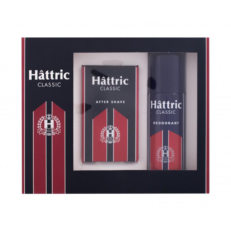 Hattric Classic Dárková kazeta deodorant 150 ml + voda po holení 100 ml