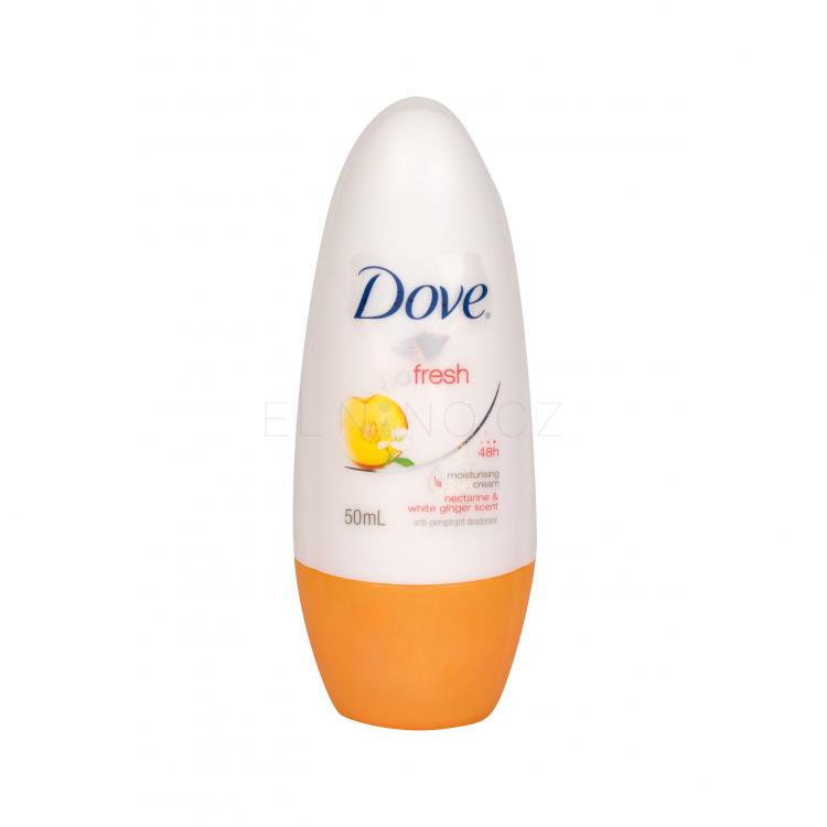 Dove Go Fresh Nectarine &amp; White Ginger 48h Antiperspirant pro ženy 50 ml